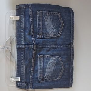 Mini Lowrise Jean skirt